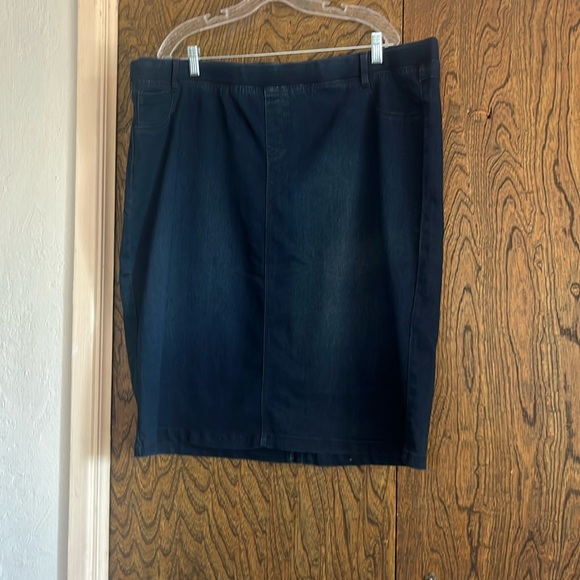 Women’s Simply Be MIDI Jean Skirt-size 26 - Picture 1 of 5
